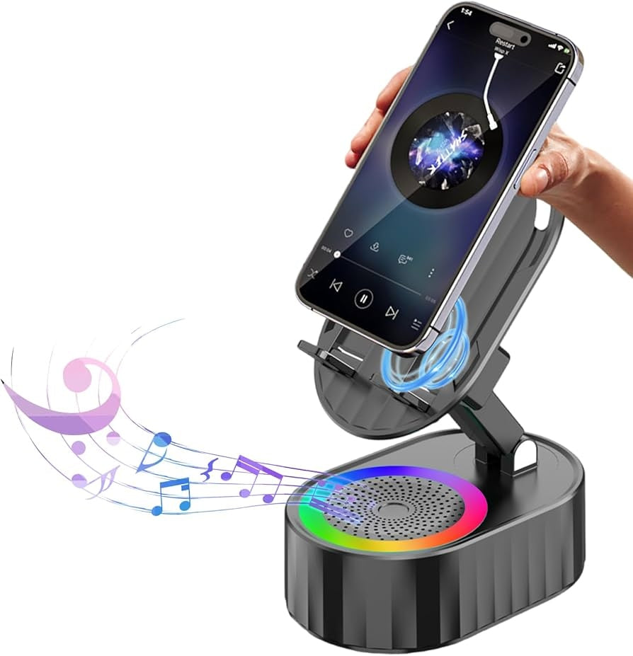 M - SOPORTE INDUCTION PARLANTE CON LUZ