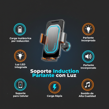 M - SOPORTE INDUCTION PARLANTE CON LUZ